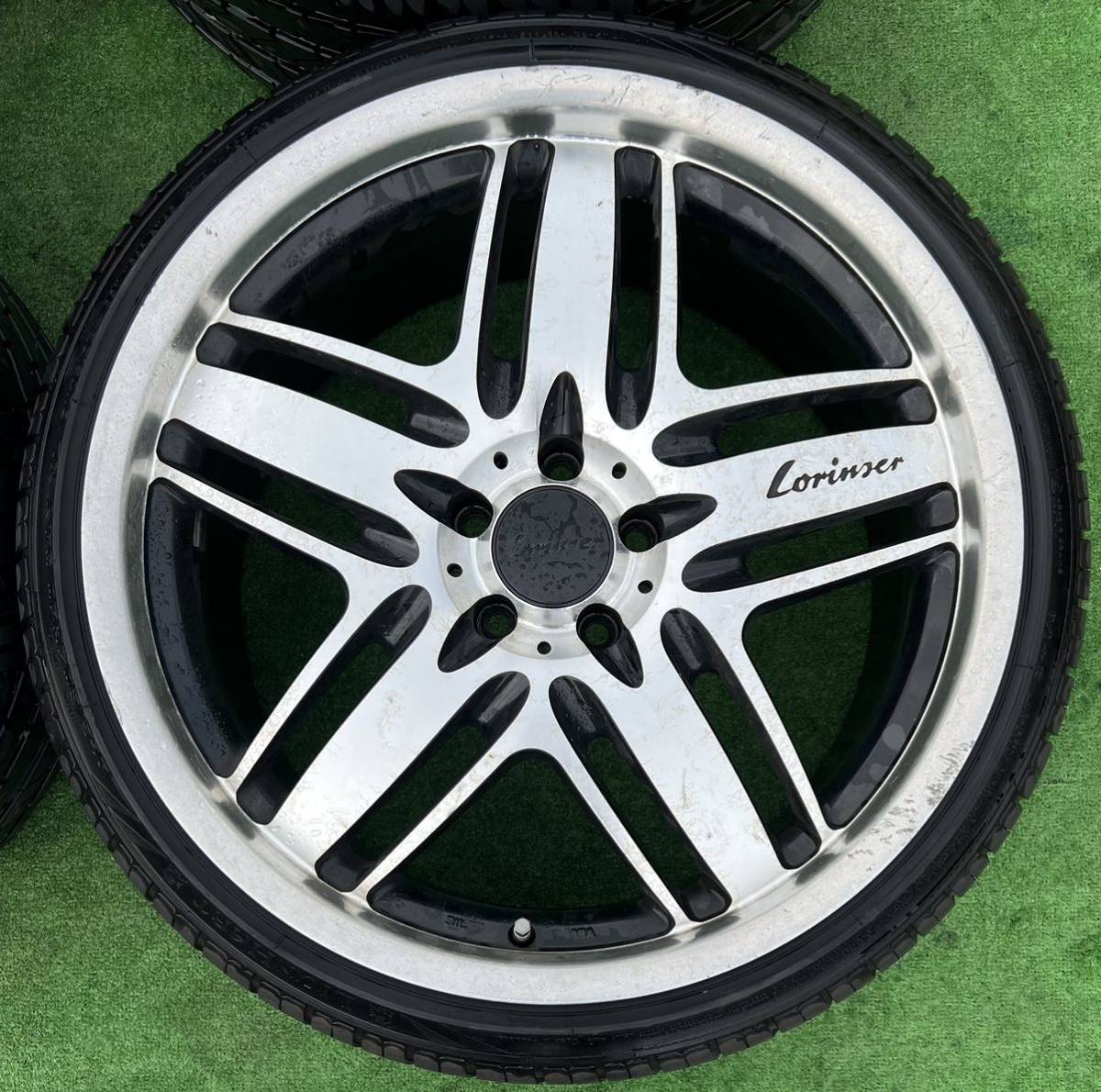 超希少 本物Lorinser ロリンザーRS9 19インチタイヤ ホイール4本 9J 