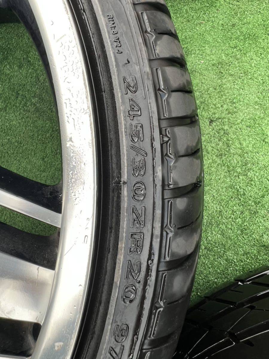 超希少 本物Lorinser ロリンザーRS9 19インチタイヤ ホイール4本 9J