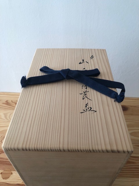 【茶道具】 桑　手付莨盆＊煙草盆＊表完作＊美品＊懐石道具 茶道具 莨盆（煙草盆・たばこぼん） 長四方 田楽 桑色手付莨盆 鵬雲斎好