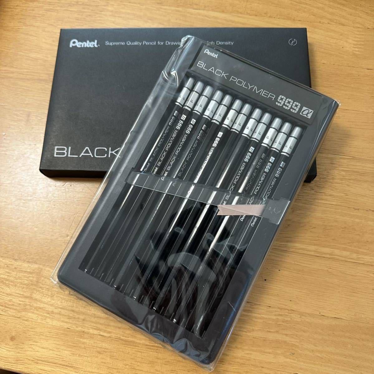 ぺんてる 廃盤 0 Pentel 鉛筆 新品 - POLYMER BLACK BLACKPOLYMER 