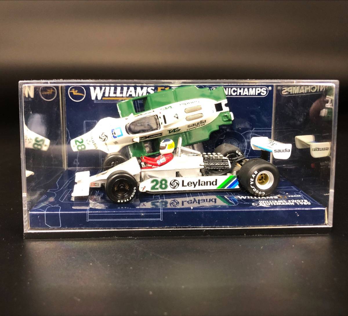 MINICHAMPS F1 WILLIAMS FW07B C.REUTEMANN 1980 ミニチャンプス 1/43