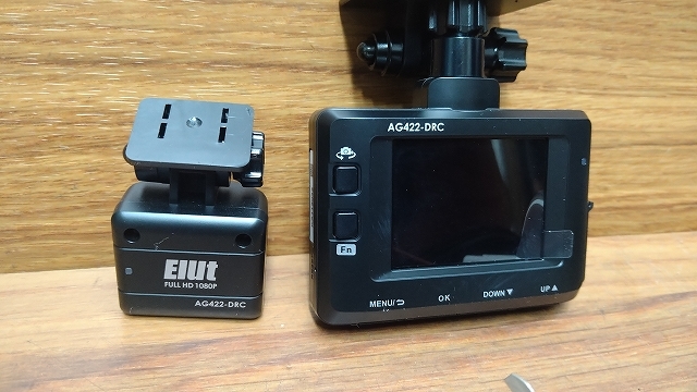 ドライブレコーダー COMTEC Elut AG422-DRC 前後 2 カメラ レター
