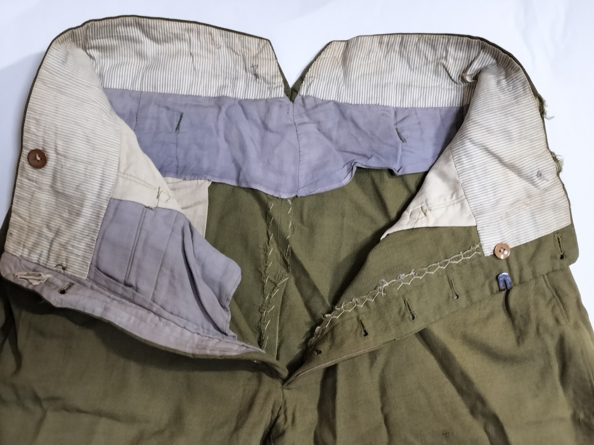 日本軍 陸軍将校用短袴 (乗馬ズボン) ②(パンツ)｜売買された