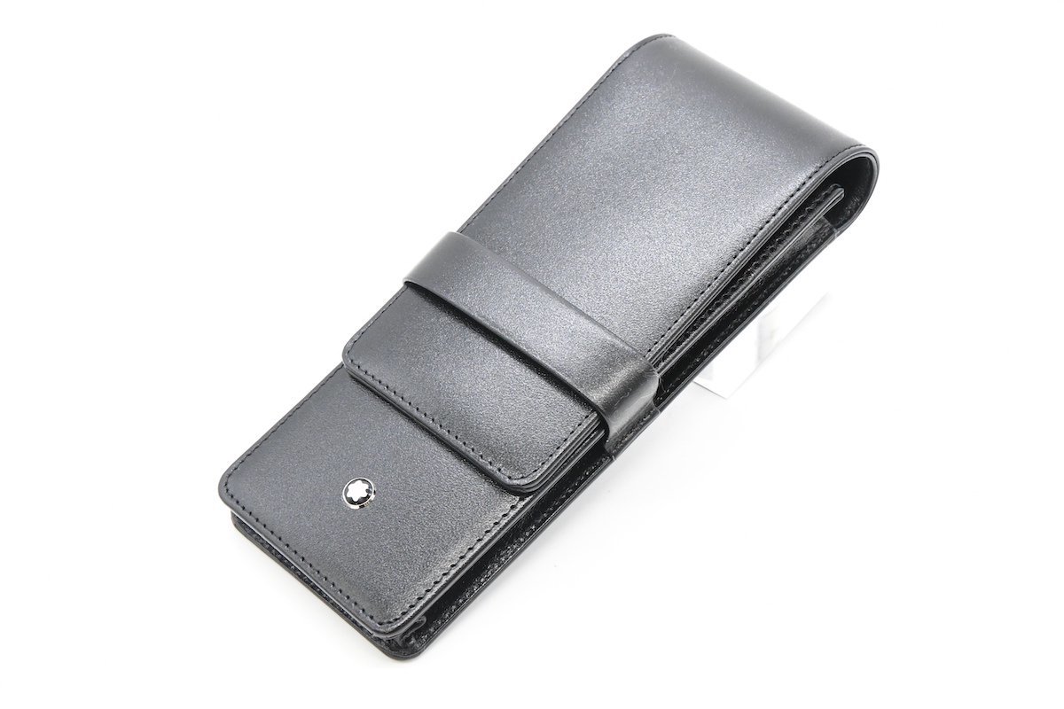 MONTBLANC モンブラン ペンケース 3本挿し レザーケース シエナ No