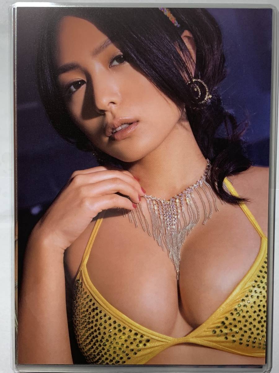 厚手ラミネート加工】川村ゆきえ 水着 A5サイズ 雑誌切り抜き 14
