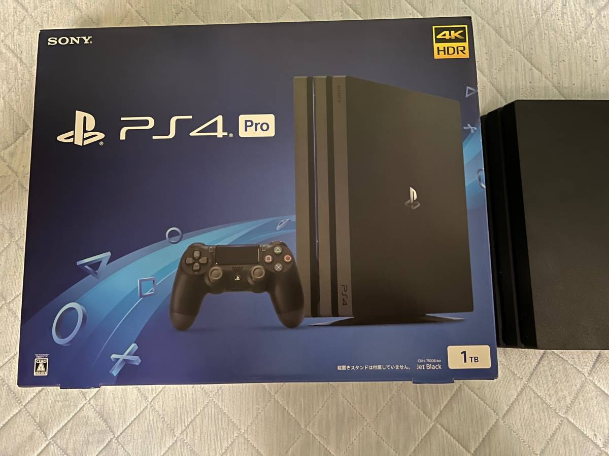【SSD525GB換装済】PlayStation4 Proジェット・ブラック 美品 PlayStation 4 Pro ジェット・ブラック PS4 Pro SSD換装済 【公式