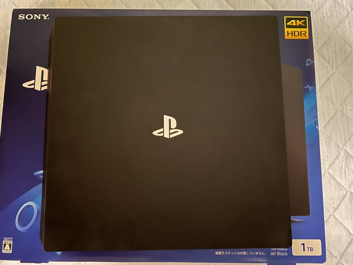 美品 PlayStation 4 Pro ジェット・ブラック PS4 Pro SSD換装済 【公式