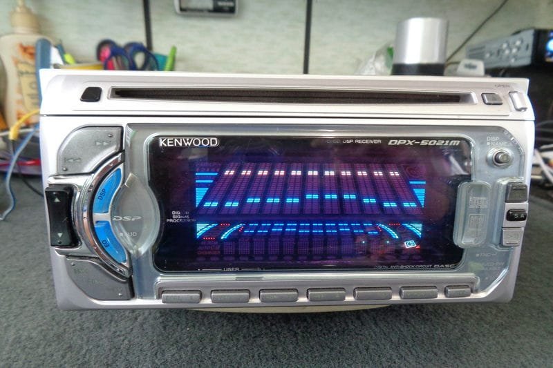 DPX-5021M KENWOOD ケンウッド 2DIN CD/MDプレーヤー 完動品ケンウッド