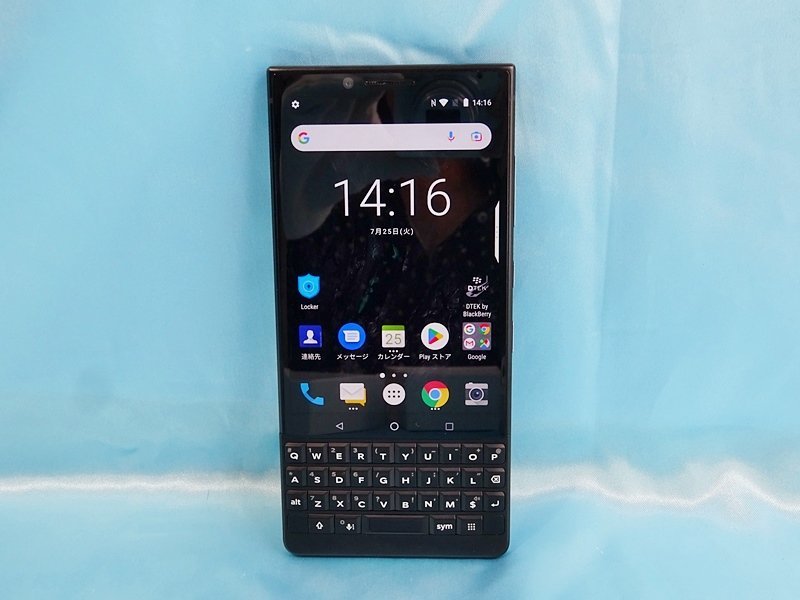 ◆ BlackBerry KEY2 「BBF100-9」 6GB/128GB ブラック ◆SIMフリースマホ◆