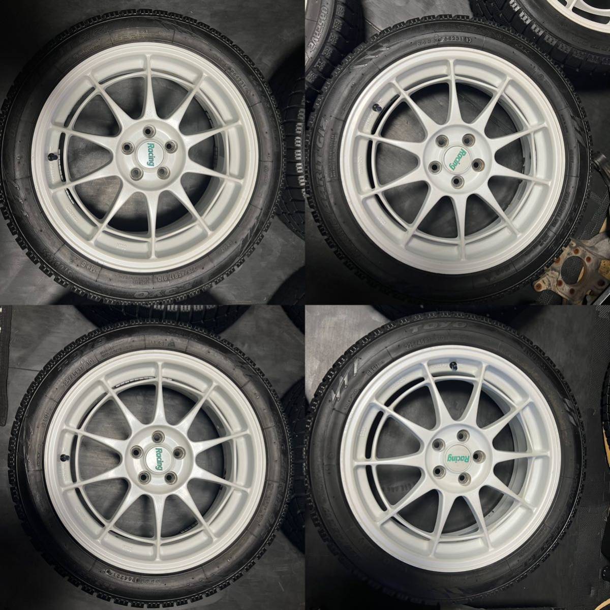17インチ7j+50 PCD100 プリウス等に　エンケイENKE製 17インチ7j+50 PCD100 プリウス等に エンケイENKE製