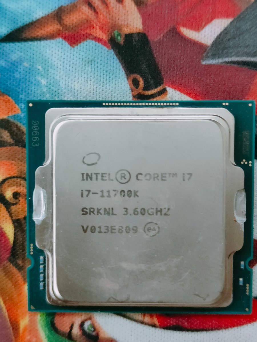 □ジャンク品□Intel Core i7-11700K 3.6GHz CPU 動作未確認 7605 動作