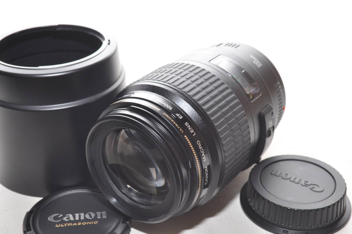☆極上美品☆ CANON キャノン EF 100mm F2.8 USM ☆動作OK、クリア