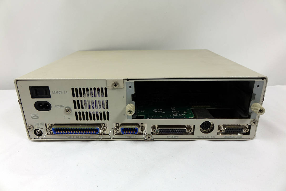 NEC PC-9801US 本体のみ ジャンク NEC - PC-9801US ジャンク Yahoo!オークション 希少 本体のみ 部品取り