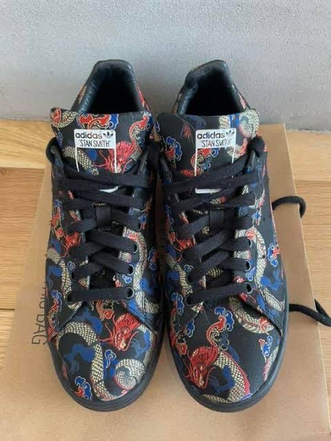adidas/アディダス STAN SMITH/スタンスミス 竜/ドラゴン 刺繍 EH2237/28 /080