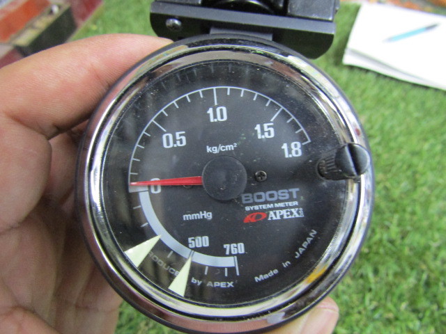 ★ＡＰＥＸｉ/BOOST SYSTEM METER/アペックス/ブーストメーター★ ブースト計 アペックス EL イーエルシステムメーター2 ホワイト :