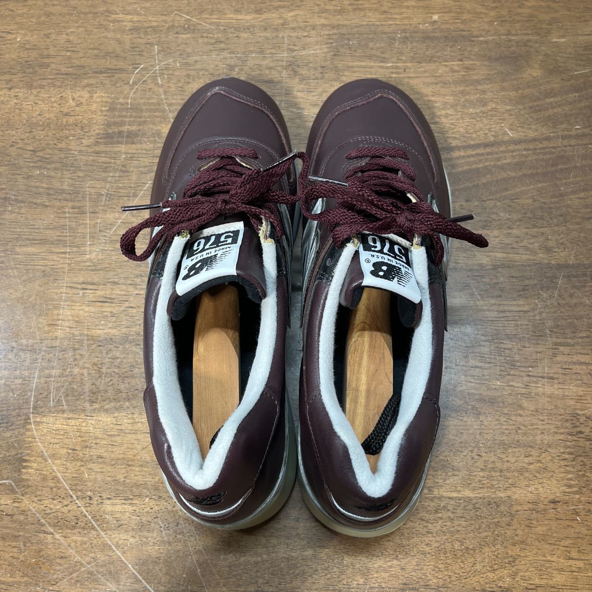 ニューバランス M576CD コードバン US8 26.5cm MADE IN USA 中古 (6  