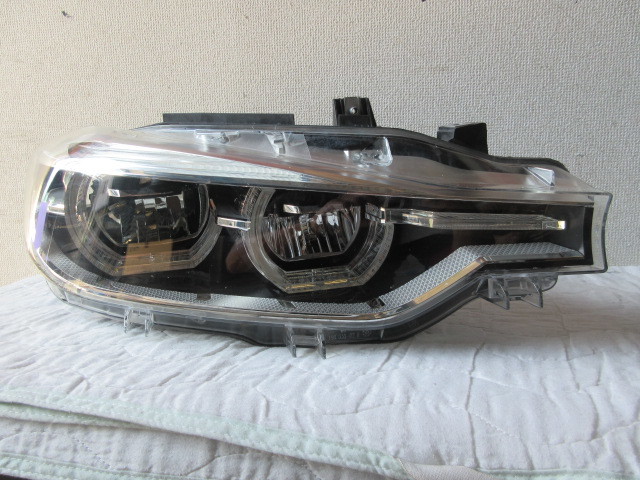 ⑦ BMW 3シリーズ ヘッドライト右 F30 F31 後期 1LX 012 102-24