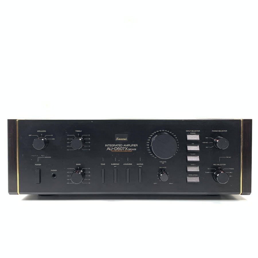 AU-D607X サンスイ SANSUI DECADE プリメインアンプ オーディオ機器