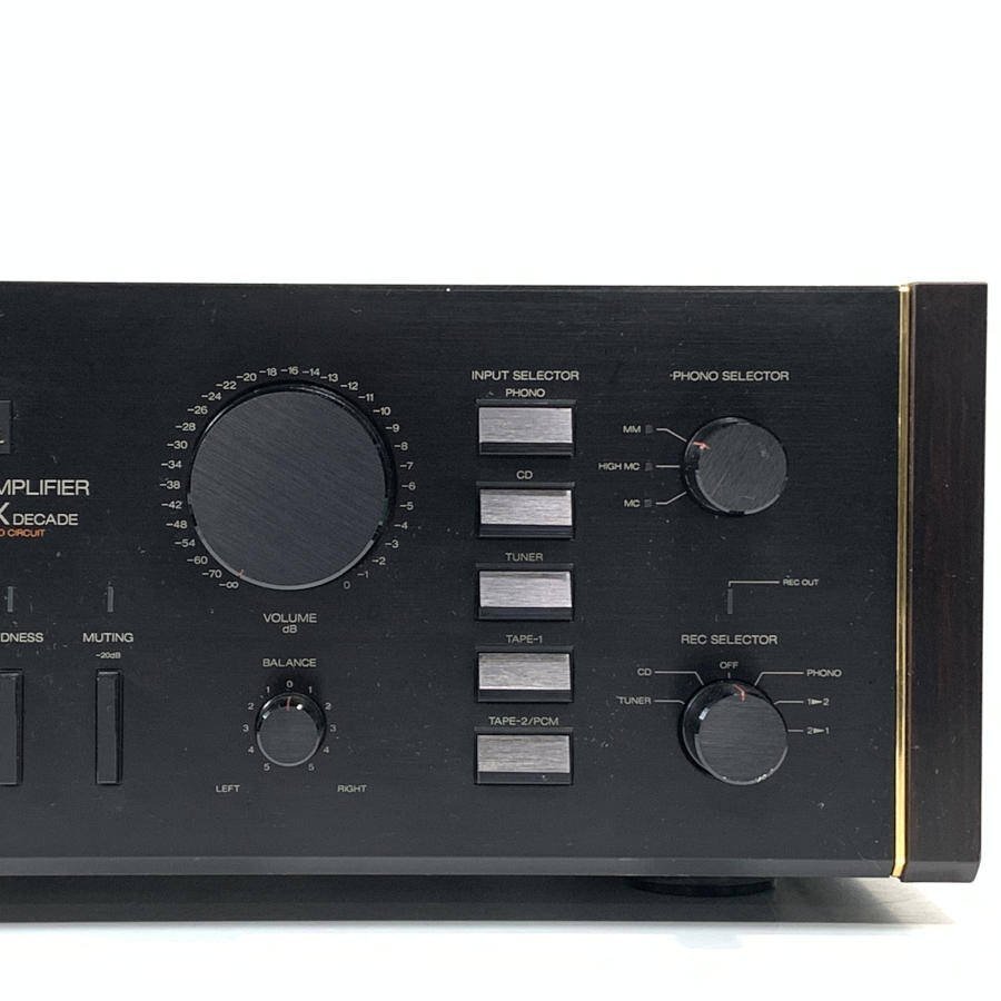 AU-D607X サンスイ SANSUI DECADE プリメインアンプ オーディオ機器