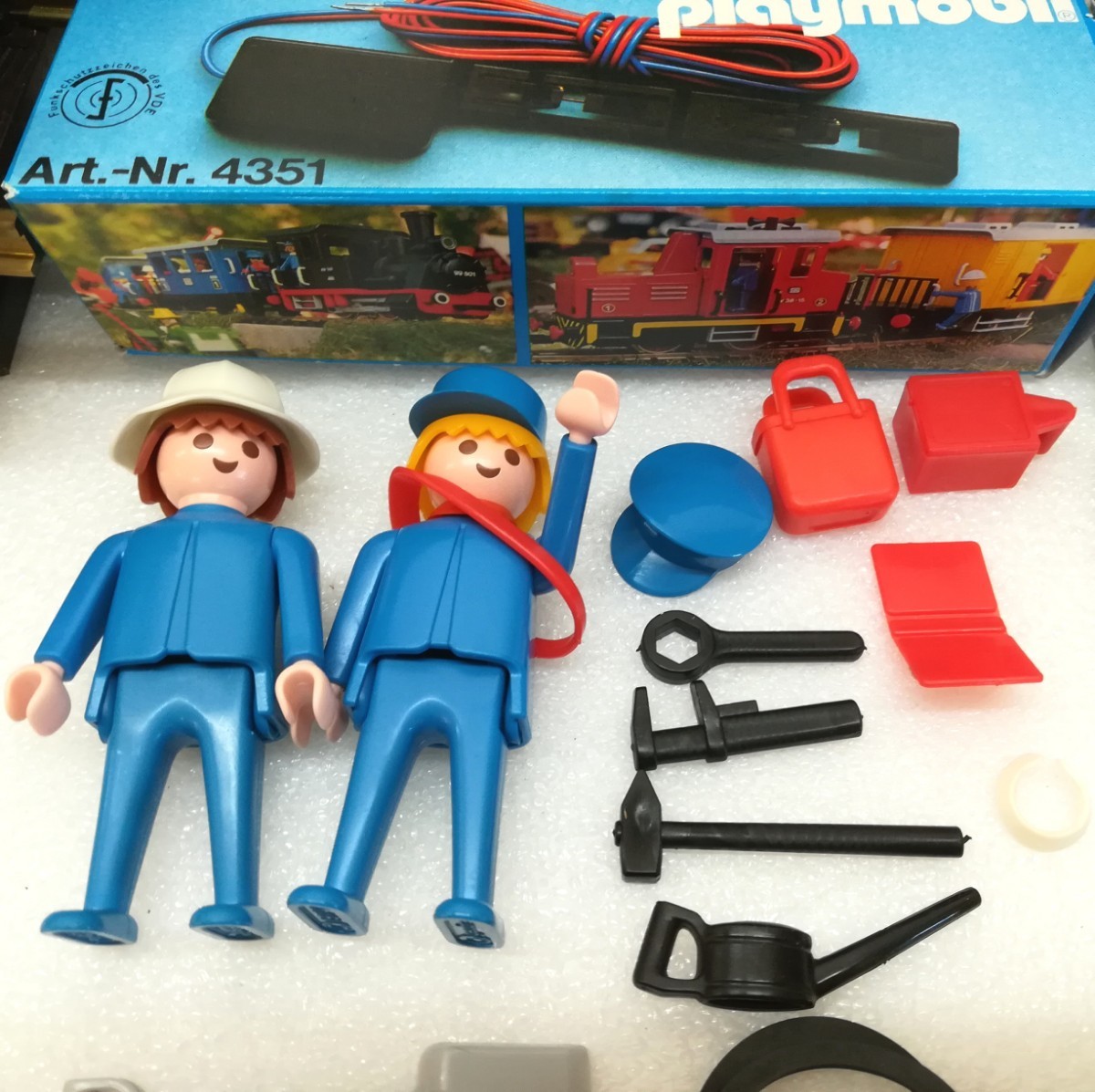 JL31abil0176/【ジャンク】playmobil プレイモービル 機関車 鉄道模型