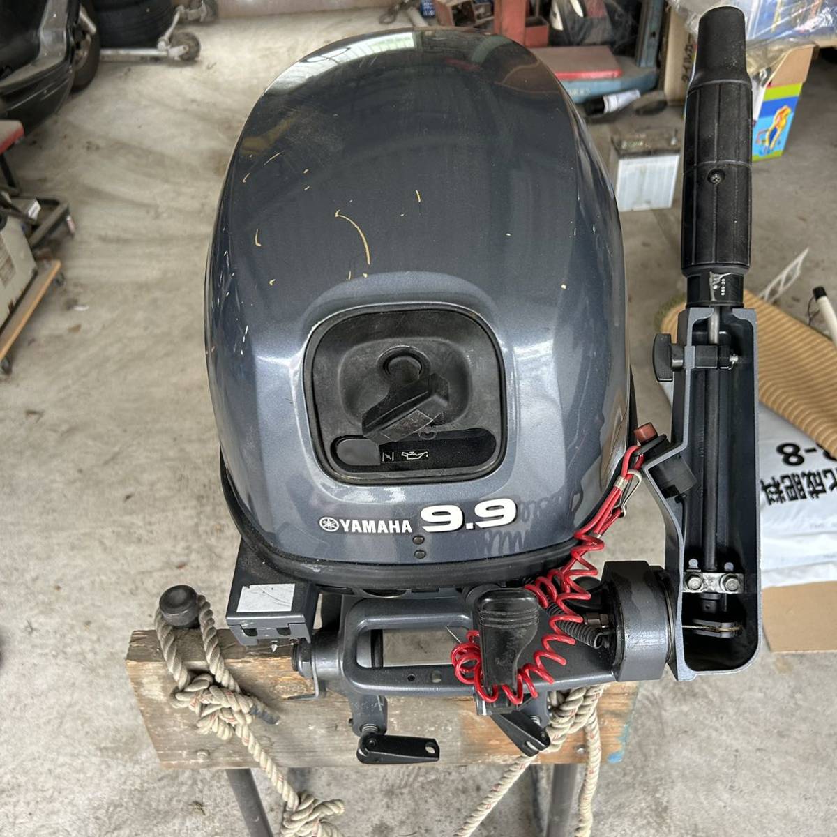YAMAHA 9.9馬力4スト 66N 船外機 美品 1円スタート(10馬力未満)｜売買 