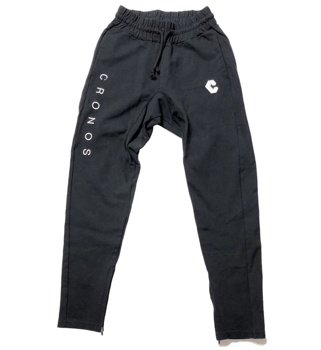 CRONOS クロノス プリント ストレッチ ロゴ トレーニング パンツ 美品 