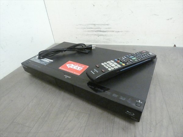 【全国無料，限定SALE】 500GB 13年 シャープ/SHARP/AQUOS HDD/BDレコーダー BD-W520 リモコン付 2番組同時録画 3D対応機 管SA2404(シャープ)｜売買されたオークション情報、yahooの商品情報をアーカイブ公開 - オークファン シャープ