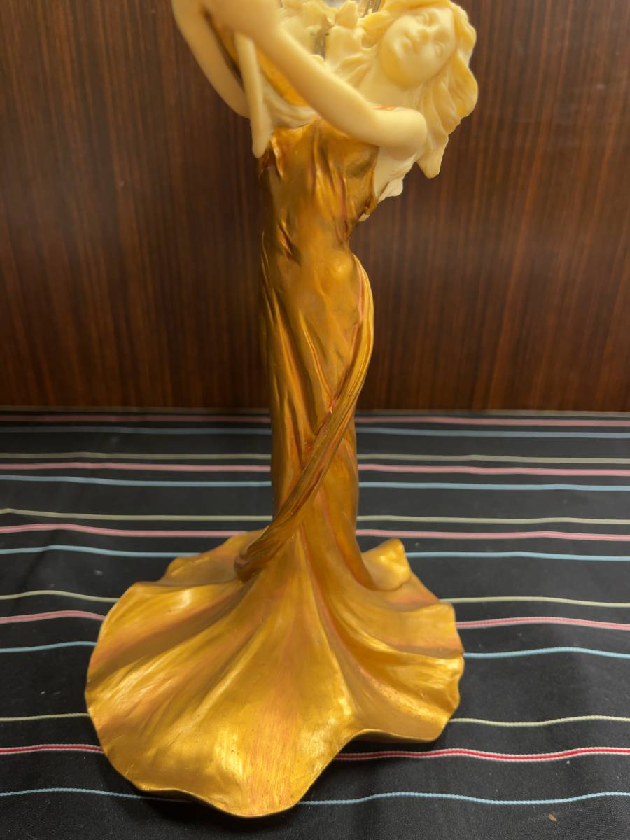 VERONESE アンティーク 骨董 天使 置物 鏡 西洋アンティーク 彫刻 雑貨