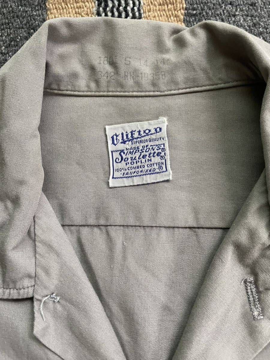 ヴィンテージ ワークシャツ firestone clifton 検）40s 50s 60s 