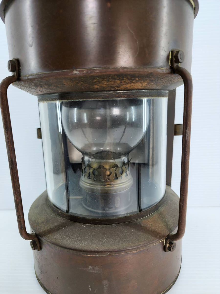 船燭 MAST HEAD LIGHT 日本船燈株式会社 昭和25年製 昭和レトロ 船灯 