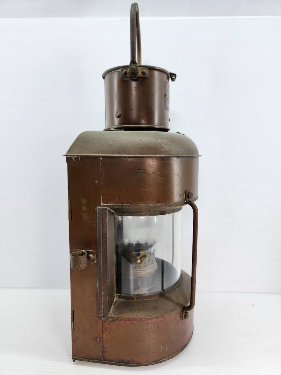 船燭 MAST HEAD LIGHT 日本船燈株式会社 昭和25年製 昭和レトロ 船灯 