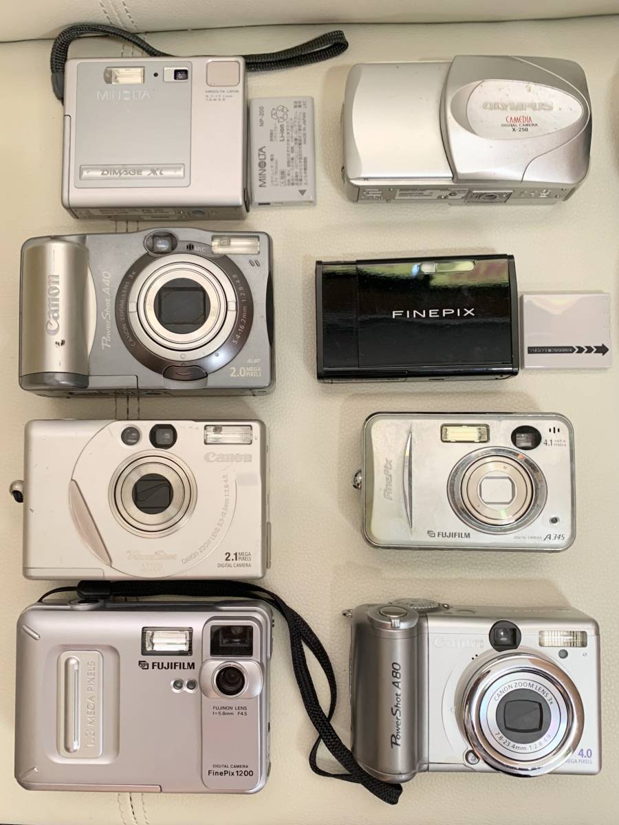 コンパクトデジタルカメラ 16個まとめセット Canon SONY FUJIFILM