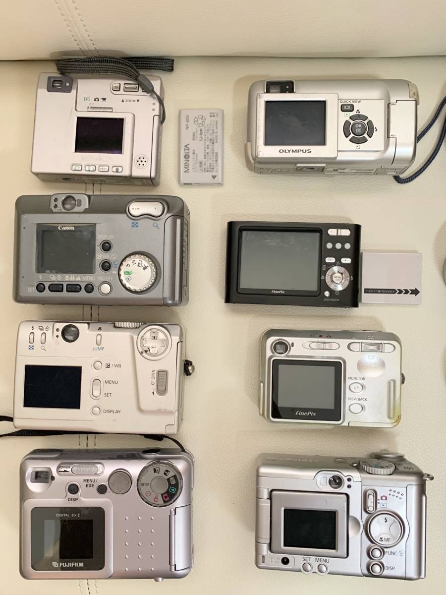 コンパクトデジタルカメラ 16個まとめセット Canon SONY FUJIFILM