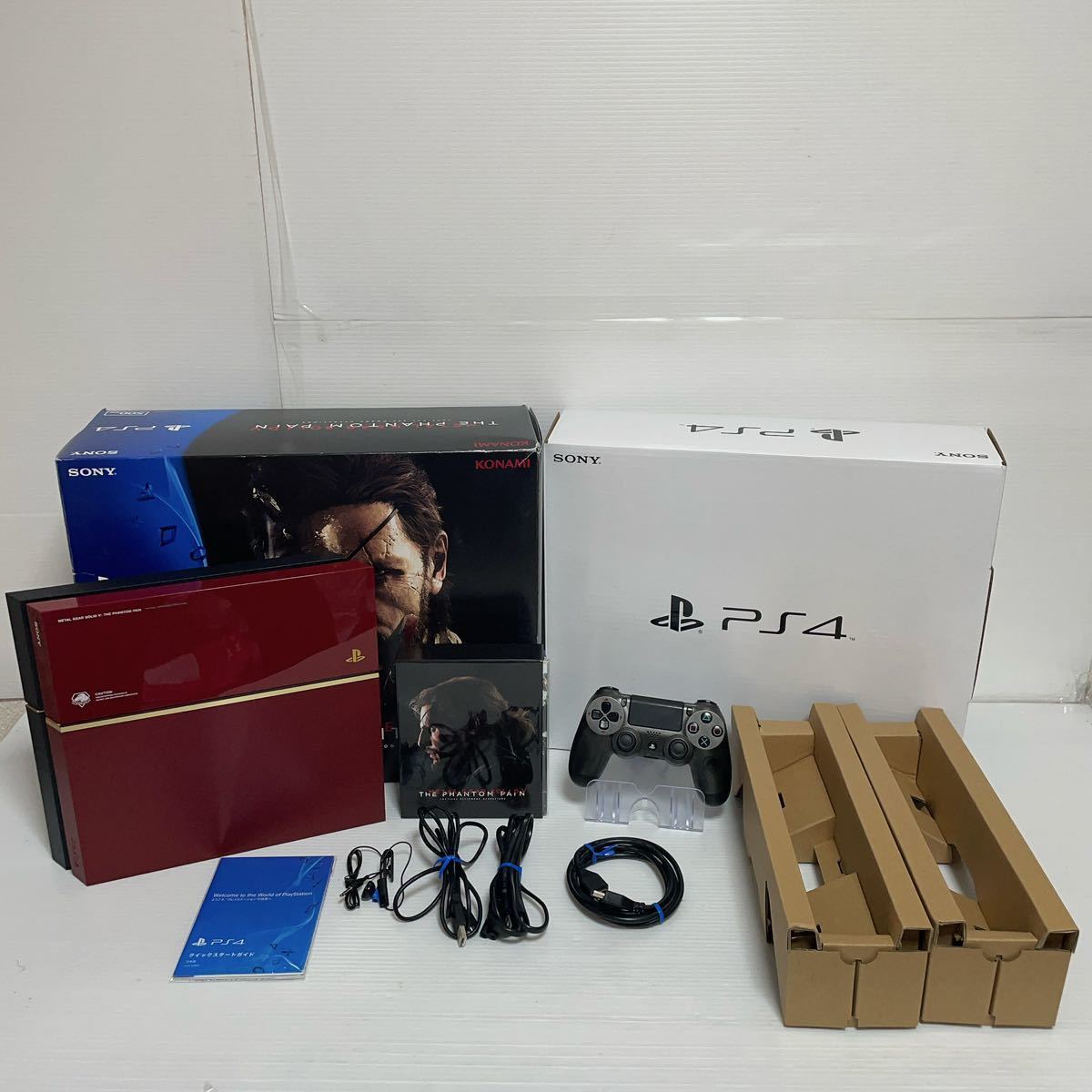 1円スタート SONY PlayStation4 METAL GEAR SOLID V LIMITED PACK THE PHANTOM PAIN EDITION CUHJ-10009 500GB付属品完品 動作確認済み