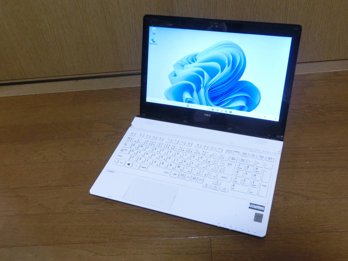 NEC LaVie NS700/A (Windows11/15.6インチ/Core i7-5500U/8GB/SSD256GB/Wi-Fi/Blu-ray/カメラ/Bluetooth) 動作確認済