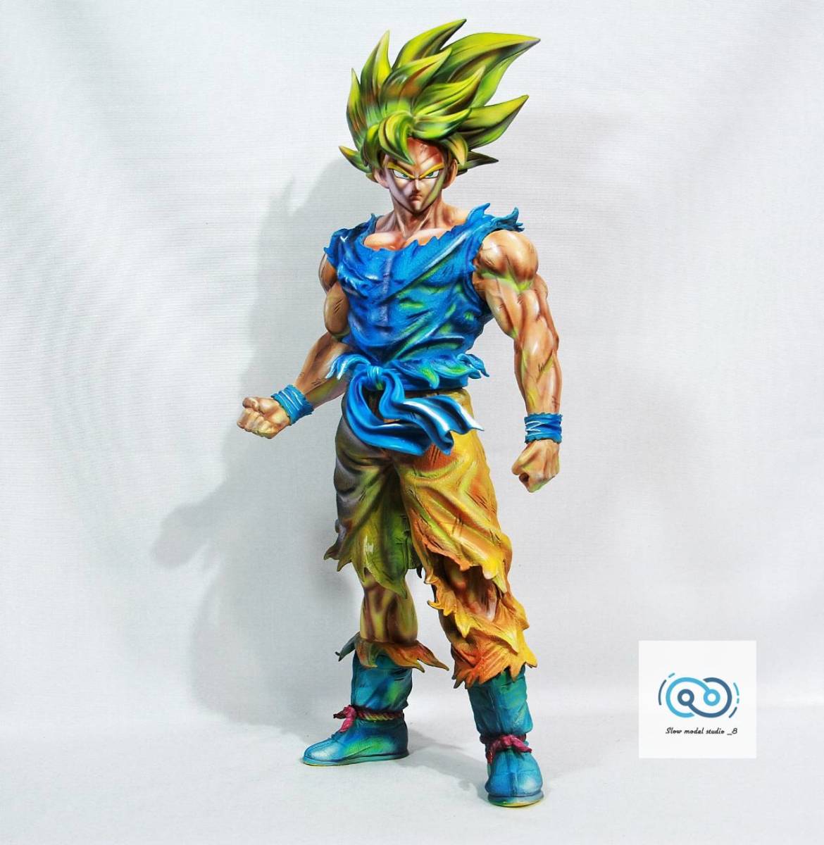 孫悟空 ドラゴンボール リペイント フィギュア 超サイヤ人 超サイヤ人