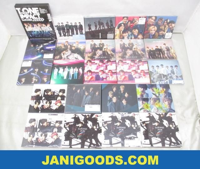 SixTONES CD/Blu-rayセット TrackONE IMPACT/1ST/声/Good Luck! 等 【同梱可】ジャニグッズ
