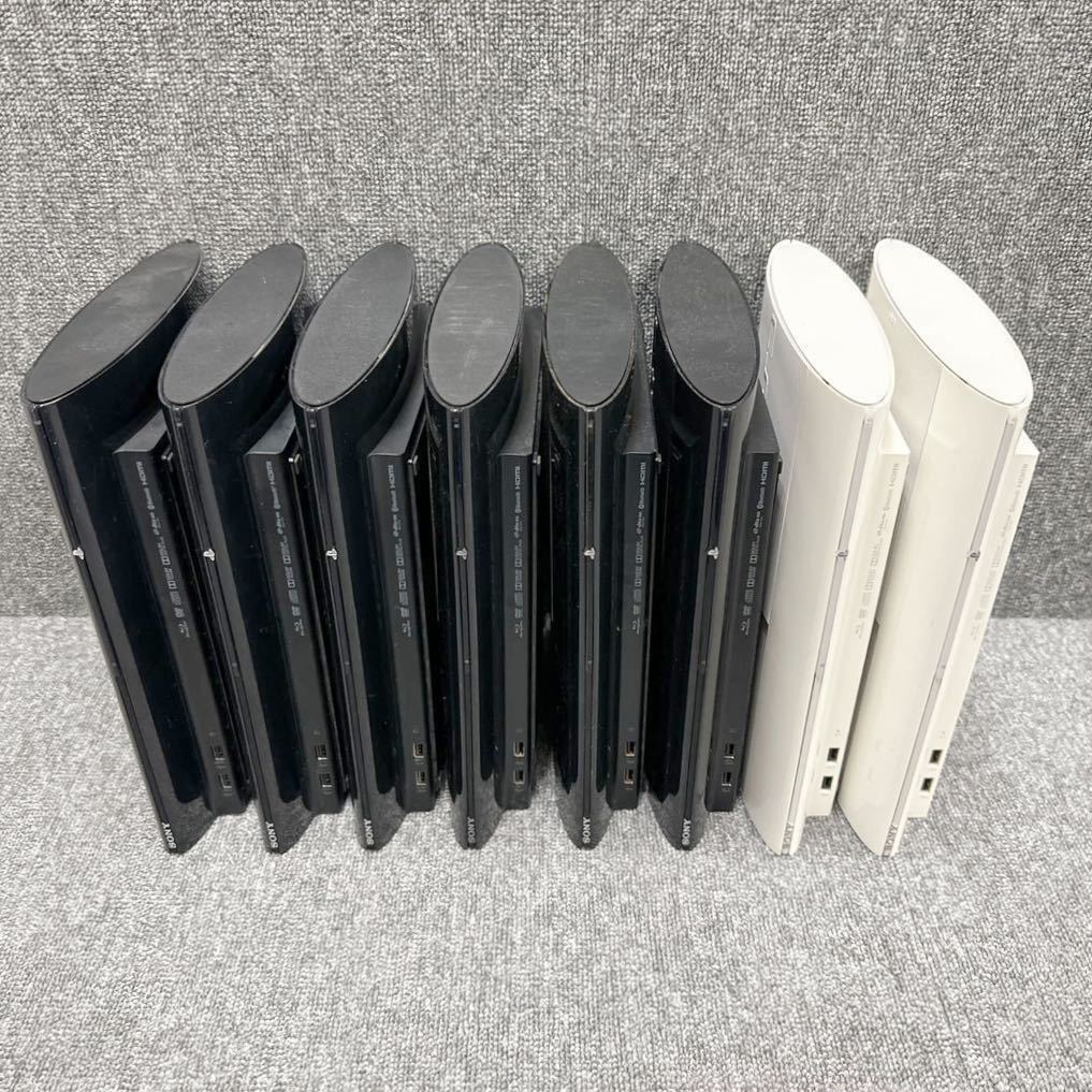 初期化済 8台 SONY PS3 プレイステーション3 PlayStation3 CECH-4000C CECH-4000B CECH-4200B HDD有り 本体 新薄型 大量 まとめ　