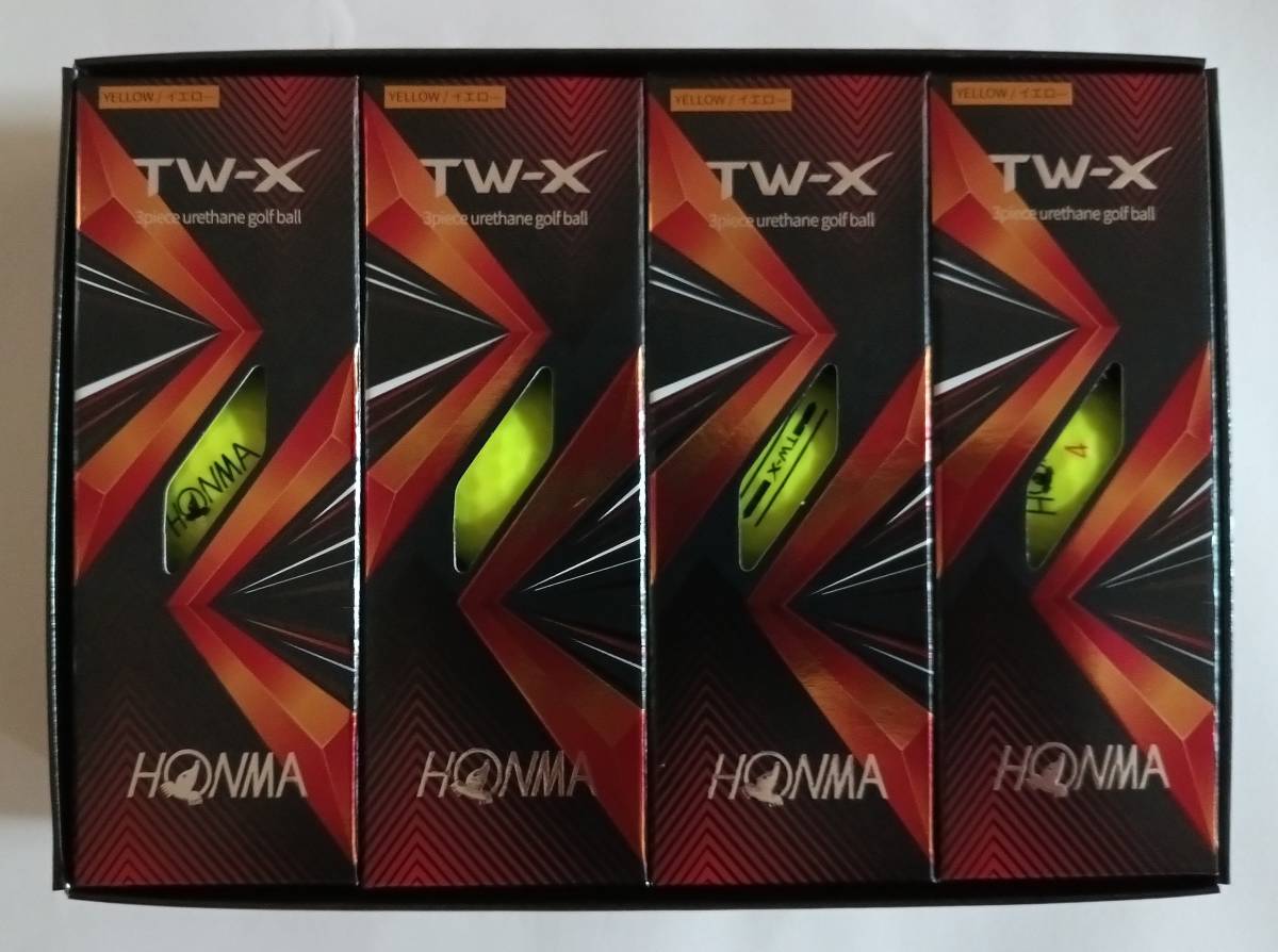 TW-X 1ダース 本間ゴルフ ゴルフボール ボール TW-S ホンマ ゴルフ 12球 HONMA 0 2021年 送料無料 新品 : 2020年