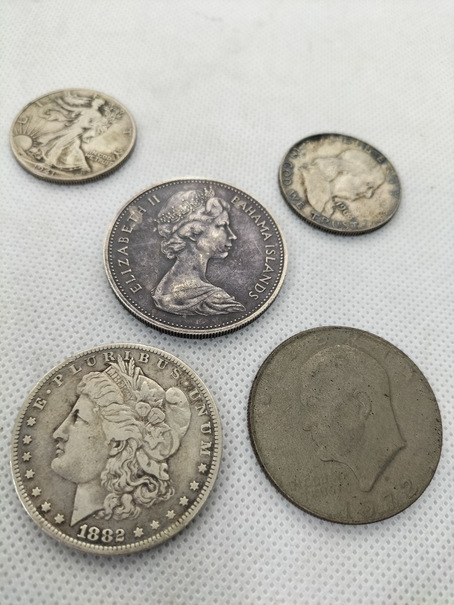 旧貨幣セット（中国・カナダ・アメリカ・オーストラリア・ネパール） 銀貨 アメリカ カナダ ヨーロッパ 外国 コイン 記念硬貨 古銭