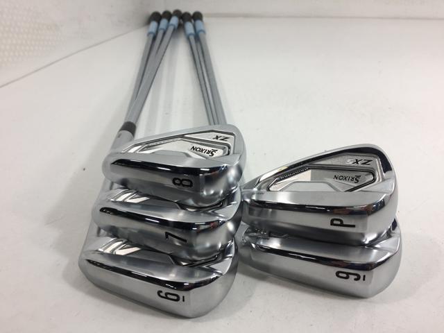 即決 中古超美品 (5本)スリクソン(SRIXON) ZX5 MK-2 アイアン 2023 6～9.