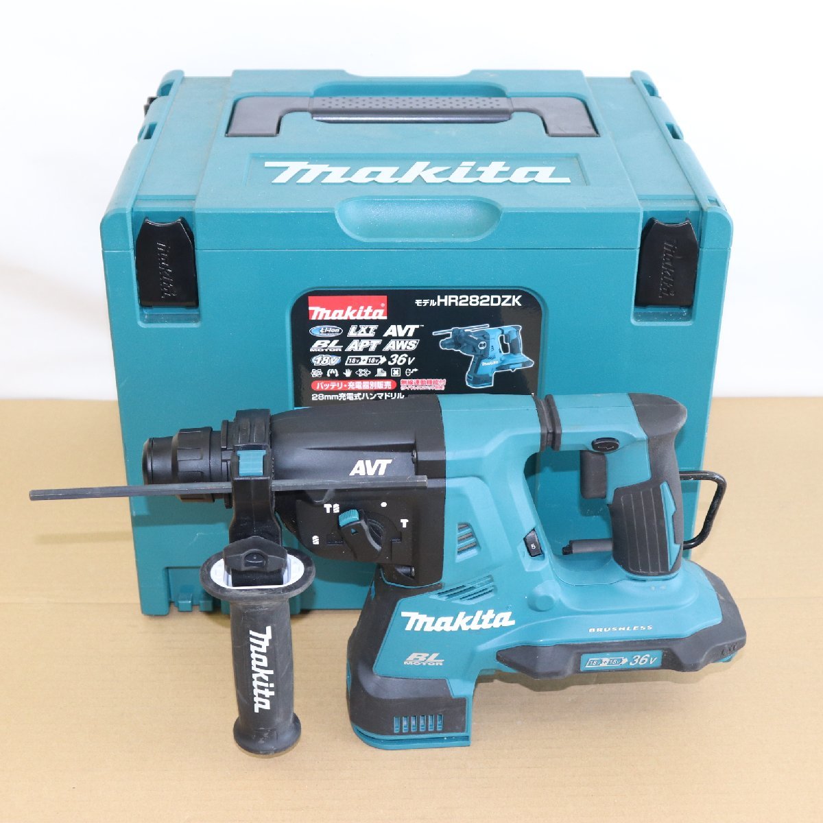 人気定番，低価 マキタ 充電式ハンマドリル HR282D 18V+18V&rarr;36V 本体のみ 品(本体)｜売買されたオークション情報、yahooの商品情報をアーカイブ公開 - オークファン ハンマドリル