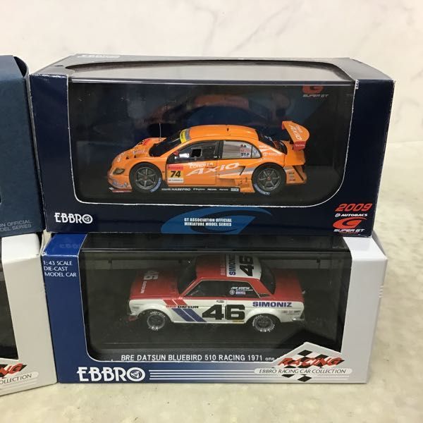 EBBRO 1⁄43 BRE DATSUN BLUEBIRD 510 RACING 1971 ブルーバード 1of4800pcs