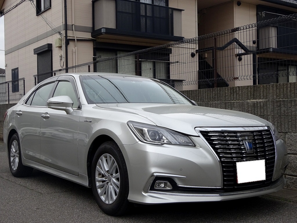 低価 車検満タン クラウンHV 後期 ロイヤルサルーン プリクラッシュ レーダークルーズ ナビ TV Bluetooth バックカメラ スマキー 本革シート ETC(クラウンハイブリッド)｜売買されたオークション情報 クラウンハイブリッド