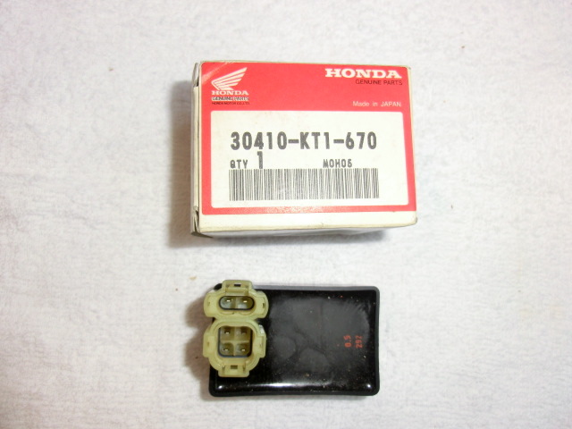 XR250R CDI ユニット (KT1)　２極2本．4極4本　(CF514C) ホンダ純正部品 h CDI | Honda Module 1981-1982 KITACO
