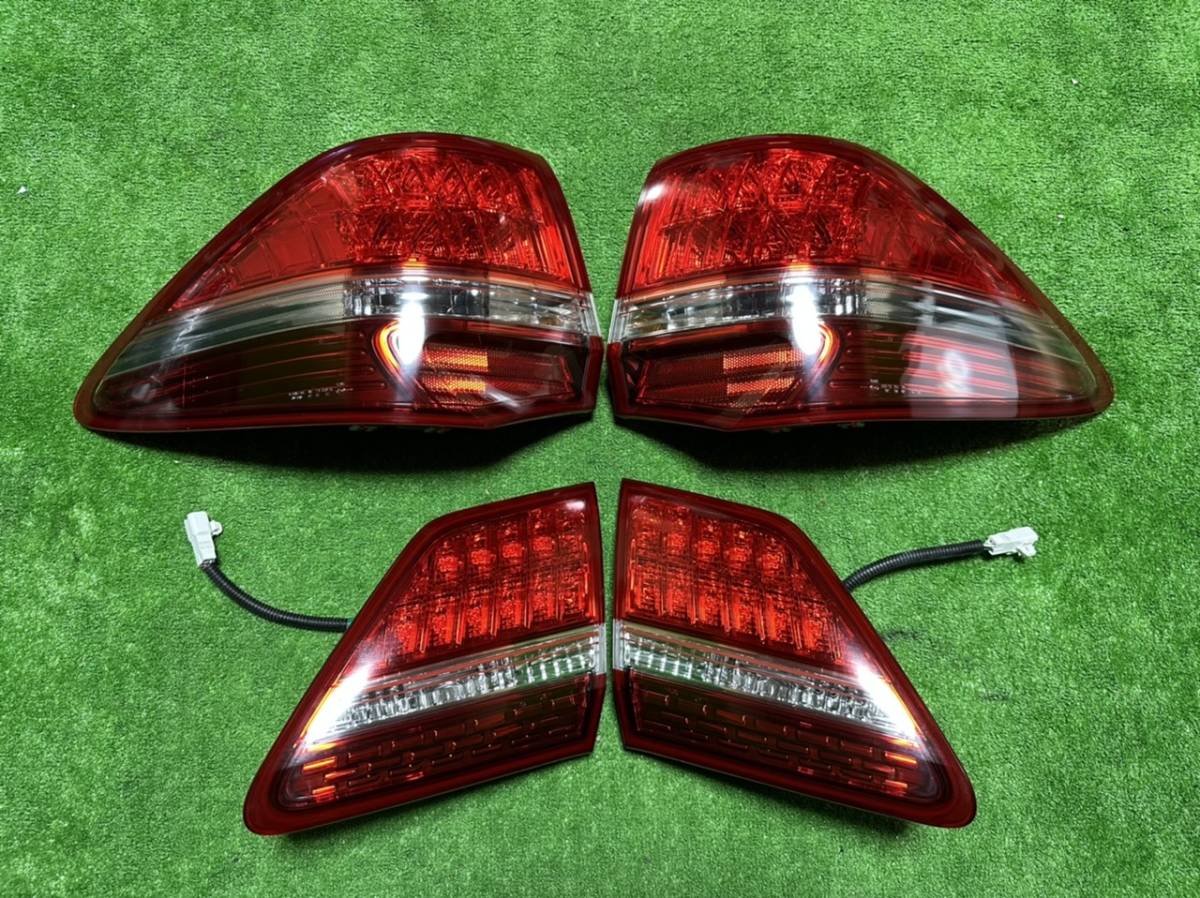 良品！！○後期○純正○LED左右テールランプ 4点○クラウンロイヤル