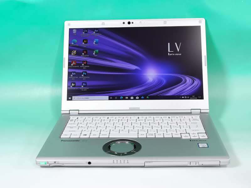 ● 累積使用0時間 光学ドライブ ● Let's note CF-LV8R ● Core i5 8565U 1.6GHz メモリ8GB SSD512GB Office