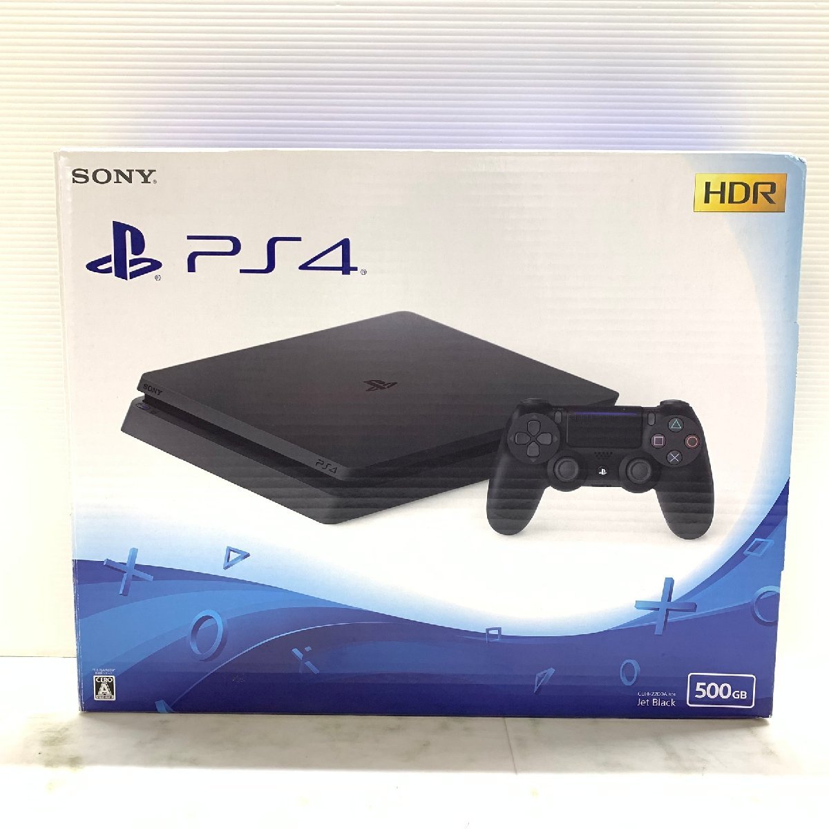 ソニー MSMG MIN中古品 MIN【中古品】 MSMG SONY ソニー Playstation4 500GB CUH-2200AB01 ジェットブラック プレイステーション4 〈33-230730-MT-18-MIN〉