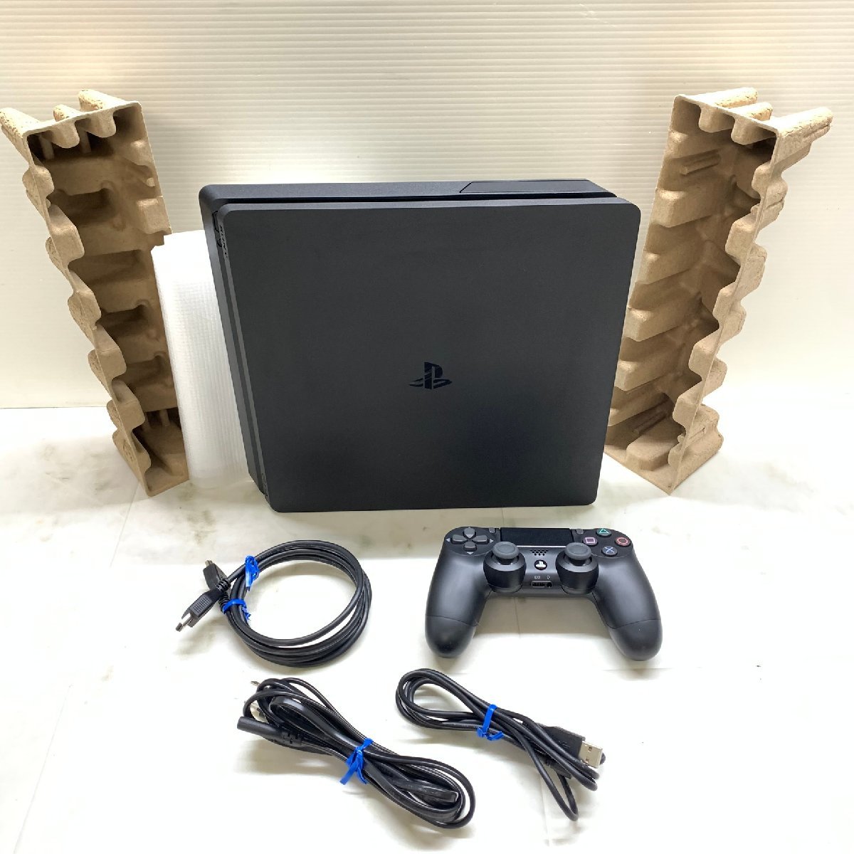 ソニー MSMG MIN中古品 MIN【中古品】 MSMG SONY ソニー Playstation4 500GB CUH-2200AB01 ジェットブラック プレイステーション4 〈33-230730-MT-18-MIN〉