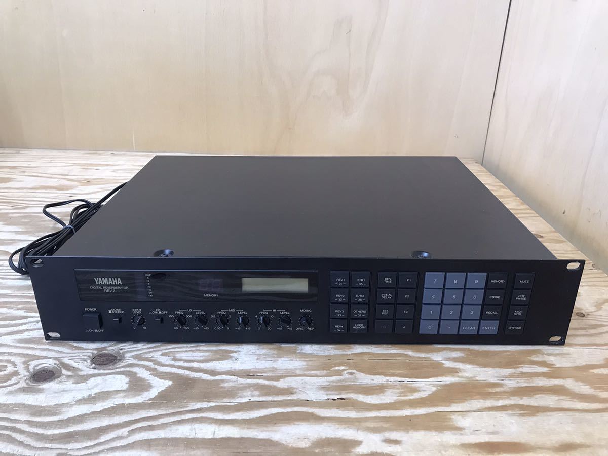 m/2 120 ヤマハ YAMAHA REV7 デジタルリバーブ DIGITAL REVERBERATOR
